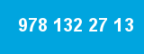 978 132 27 13